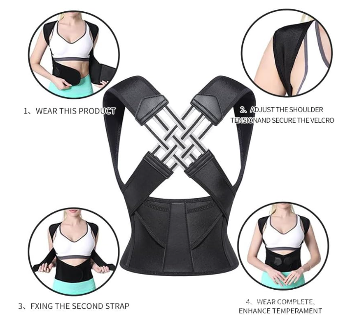 Miniatura 4 de CORRECTOR DE POSTURA ORTOPÉDICO - TALLA: S